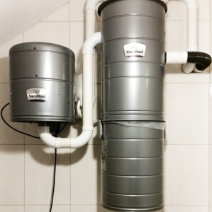 instalacja odkurzacza centralnego